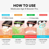 Mikrostimulācijas ierīce ādas kopšanai Medicube AGE-R Booster Pro