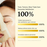 Izgaismojošas auduma maskas mirdzumam Medicube Deep Vita C Daily Quick Mask
