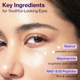 Nostiprinošs acu krēms Numbuzin No.9 NAD Retinol Volumetox Eye Cream