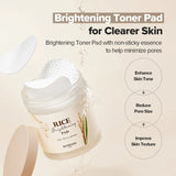 Tonizējoši spilventiņi ar rīsu ekstraktu Skinfood Rice Brightening Pad