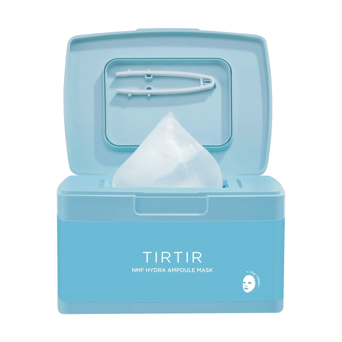 Mitrinošu sejas masku komplekts TIRTIR NMF Hydra Ampoule Mask