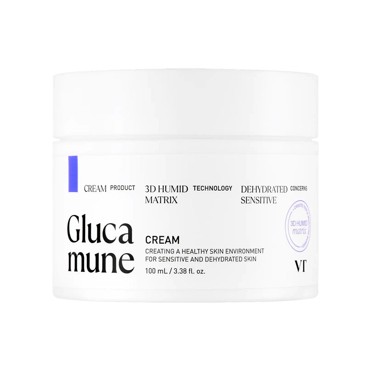 Dziļi mitrinošs un nomierinošs krēms ar tremellu VT Cosmetics Glucamune Cream