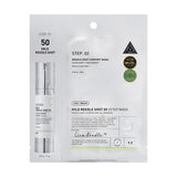 Maiga divu tekstūru maska ar mikroadatām VT Cosmetics Mild Reedle Shot 50 2 Step Mask