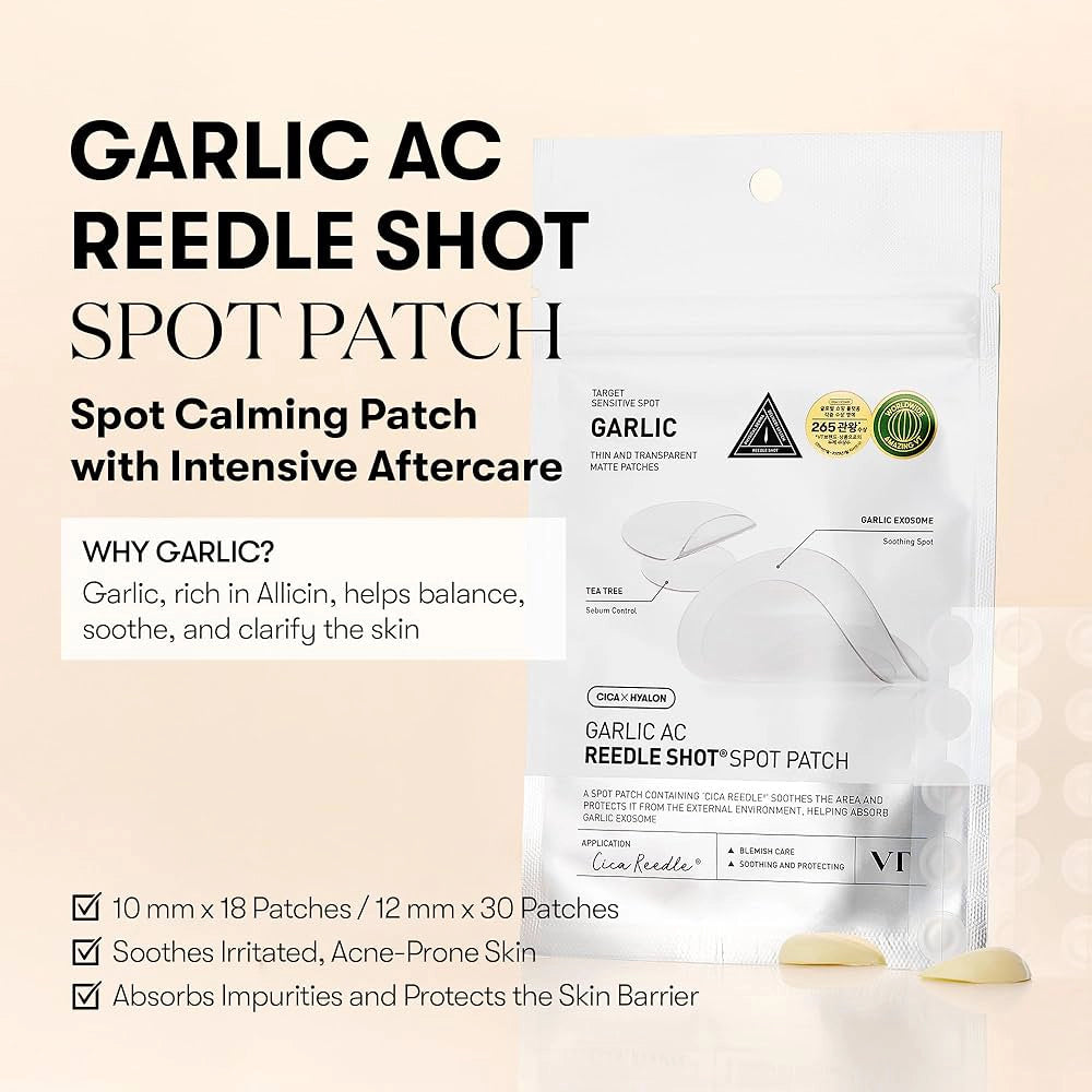 Plāksteri pret akni VT Cosmetics Garlic AC Reedle Shot Spot Patch