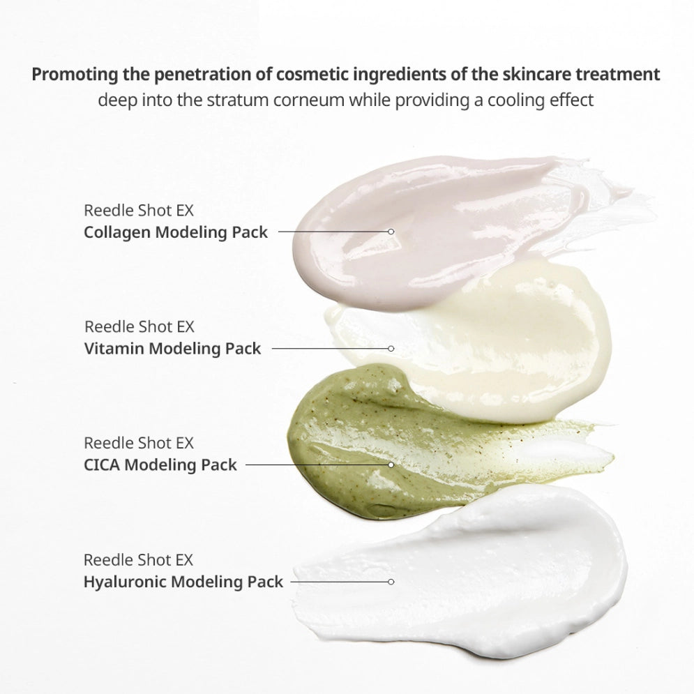 Mitrinošā algināta maska ar hialuronskābi VT Cosmetics Reedle Shot EX Hyaluronic Modeling Pack