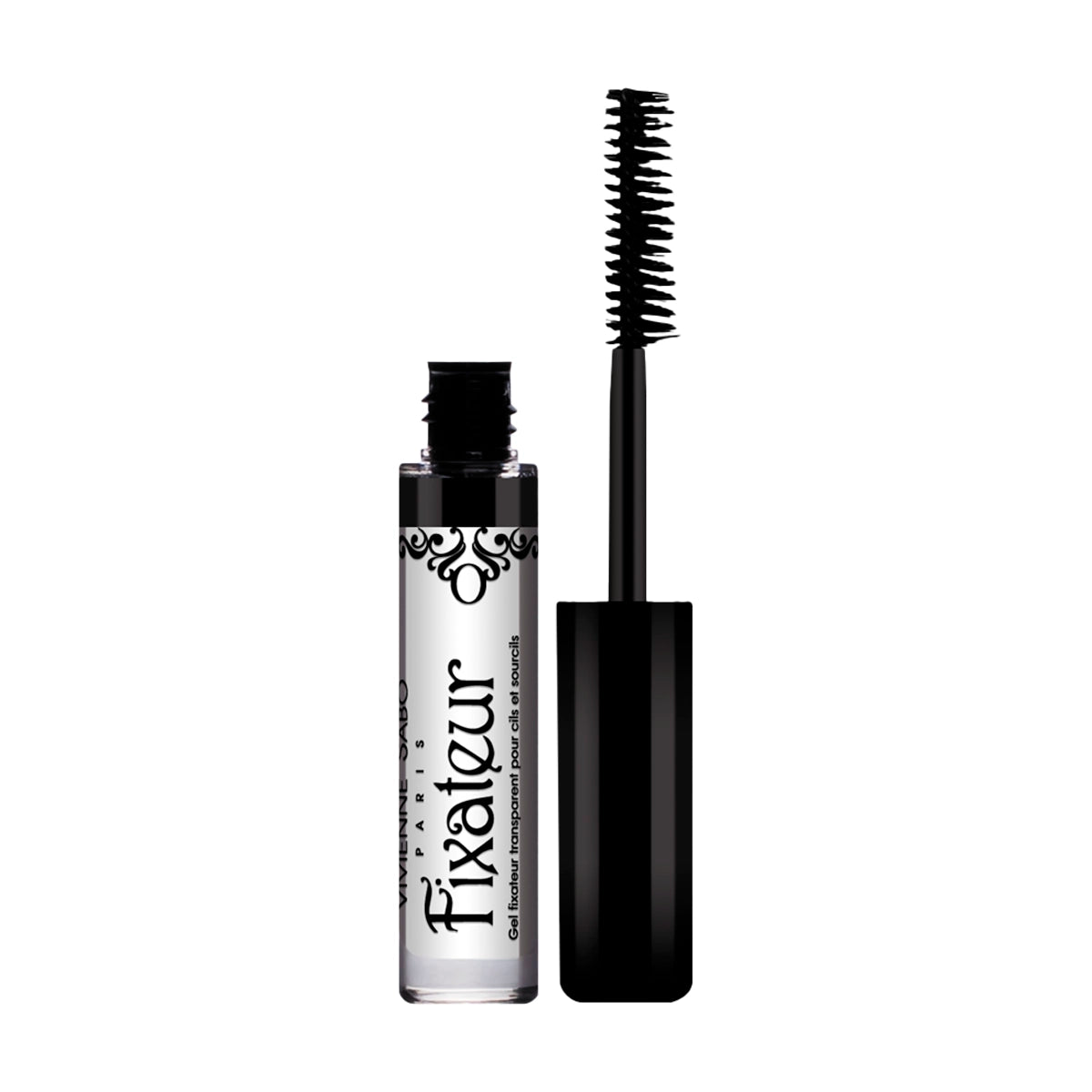 Uzacu un skropstu fiksācijas gels Vivienne Sabo Fixateur Brow & Lash Fixing Gel Transparent