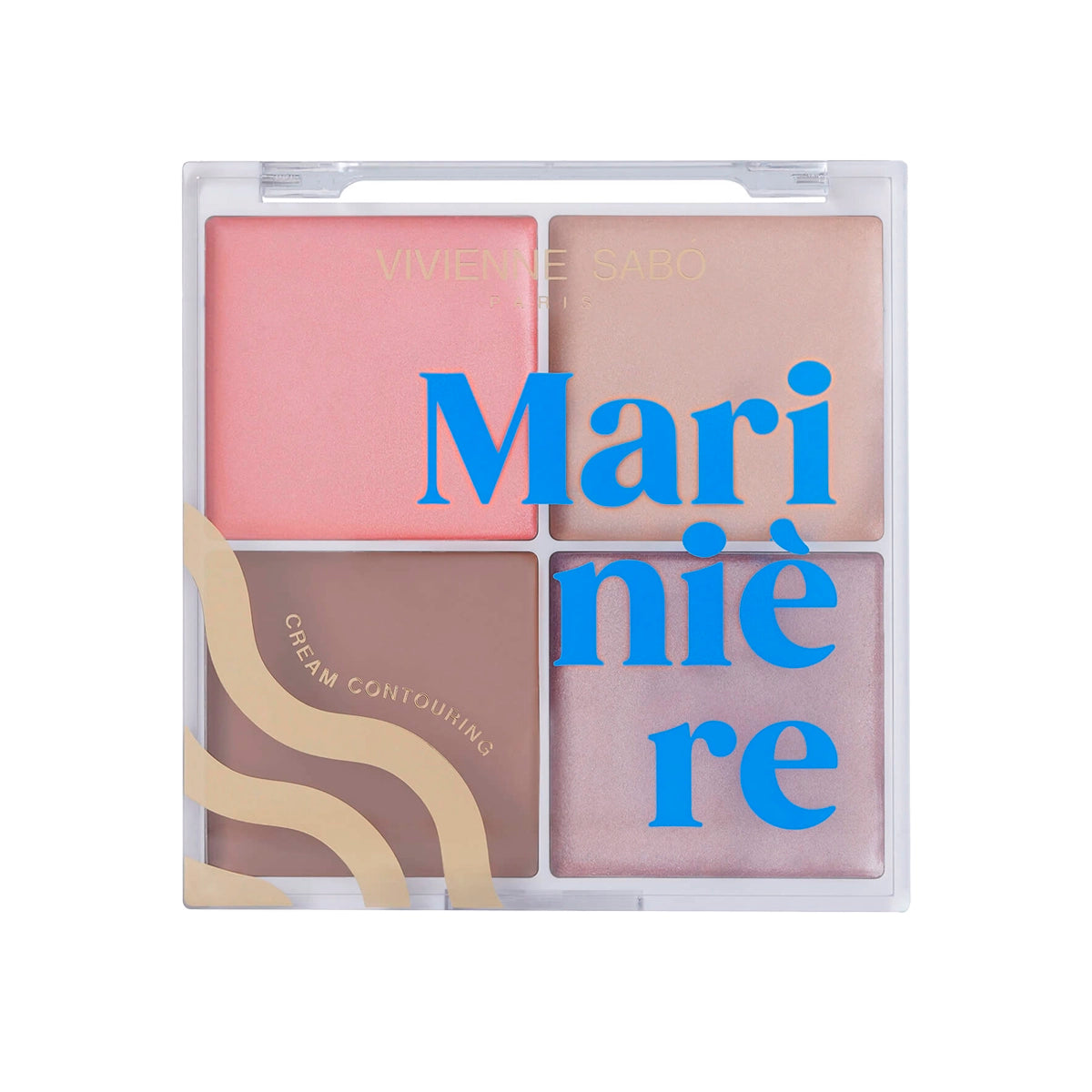 Krēmveida sejas konturēšanas palete Vivienne Sabo Mariniere Cream Face Contouring Palette