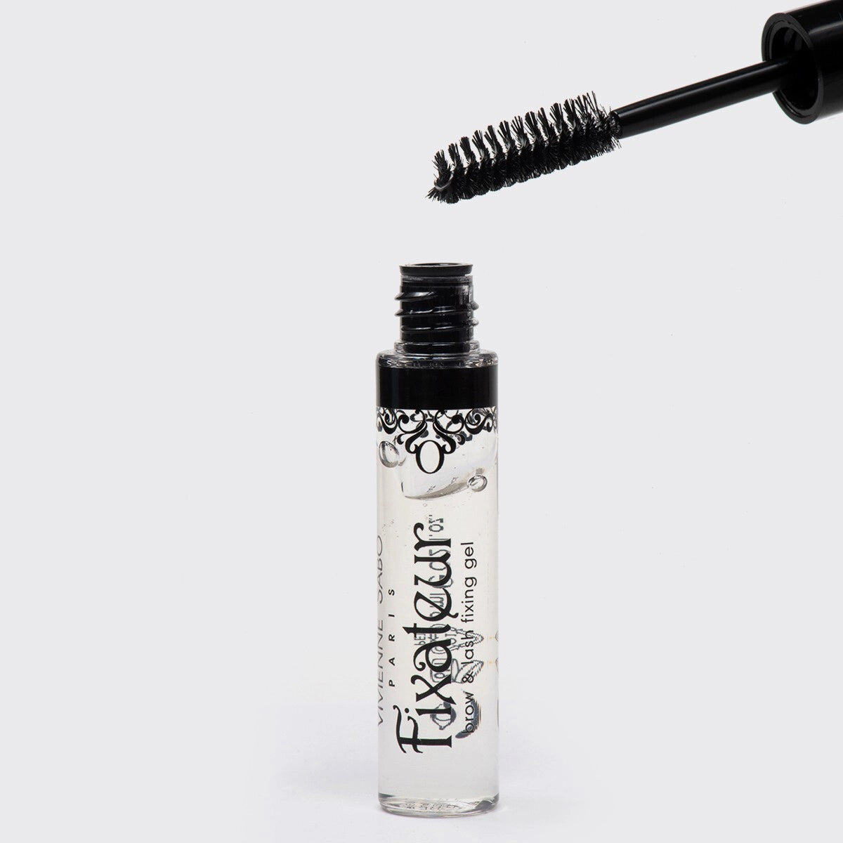 Uzacu un skropstu fiksācijas gels Vivienne Sabo Fixateur Brow & Lash Fixing Gel Transparent