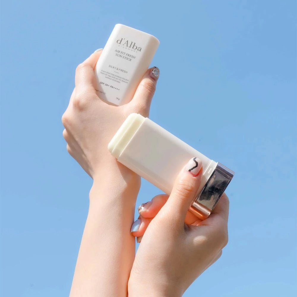 Universāls saules aizsardzības stiks D’Alba Air Fit Fresh Sun Stick SPF50+ PA++++